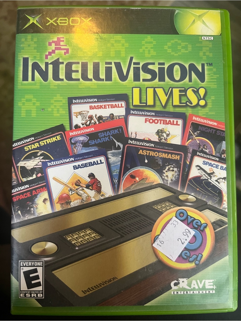 Intellivision Lives! (2003) - Microsoft Xbox Retro Compilation Video Game Comple